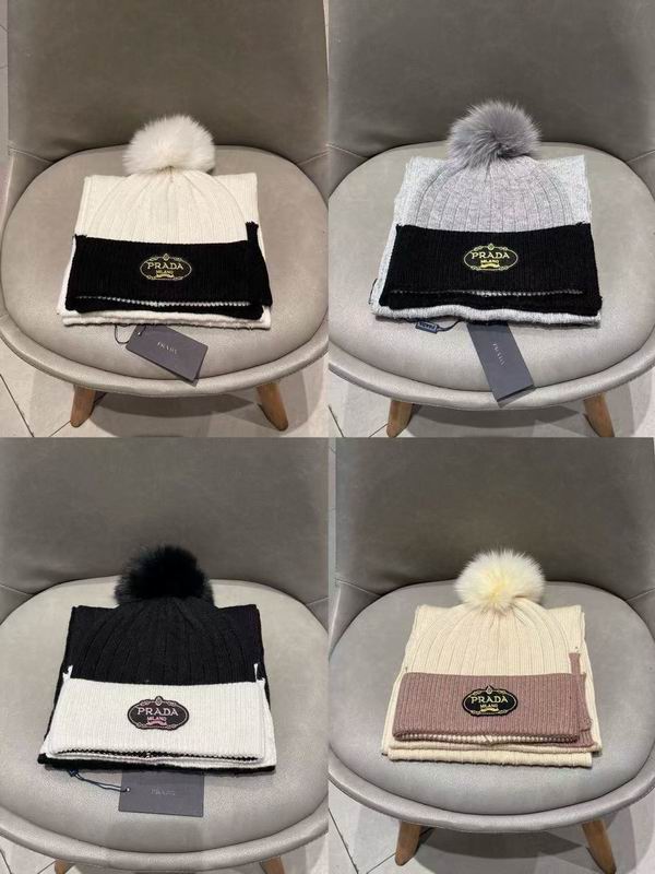 Prada Scarf hat 1030